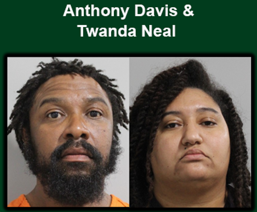 Twanda Neal and Anthony Davis